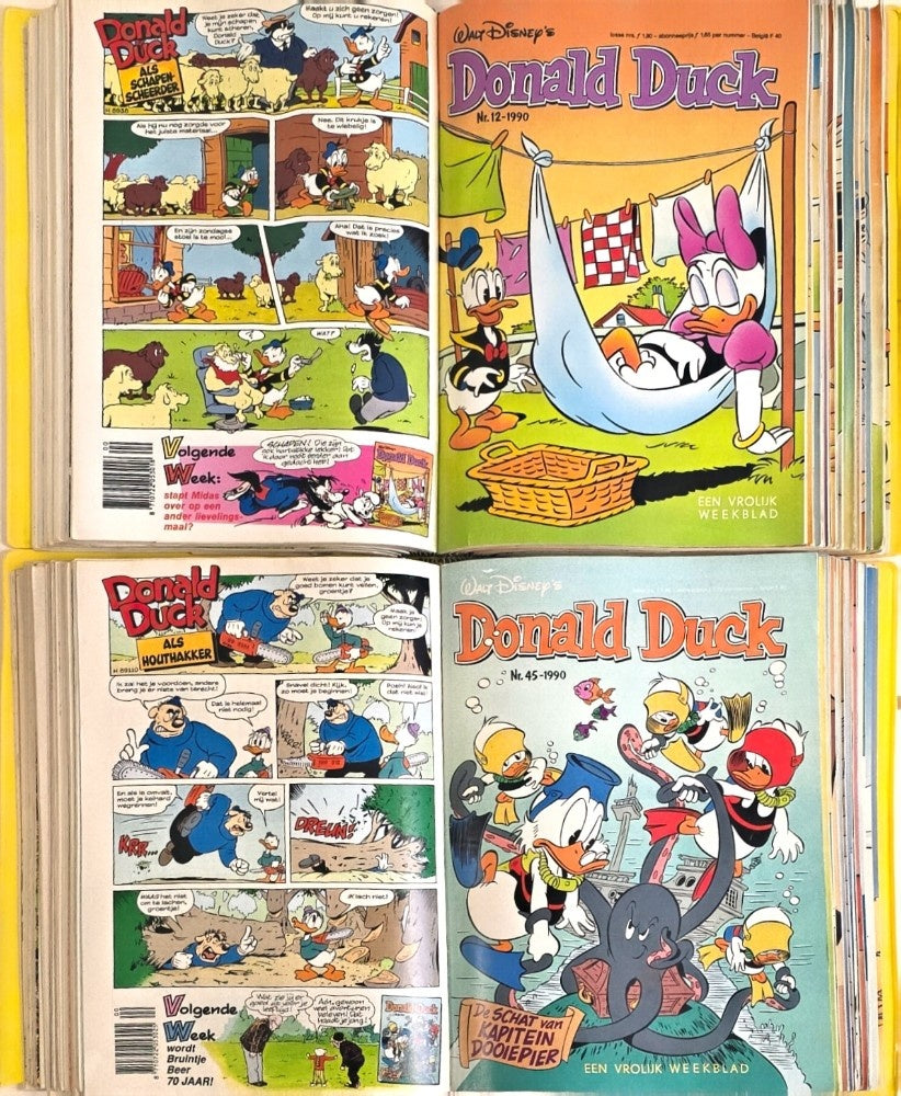 Donald Duck Weekblad - Complete Jaargang 1990 (Ingebonden / Verzamelbanden)