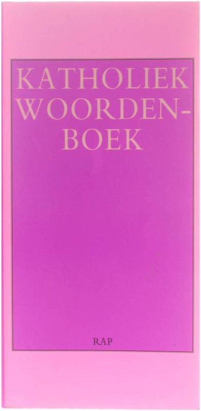 Katholiek woordenboek — boekomslag