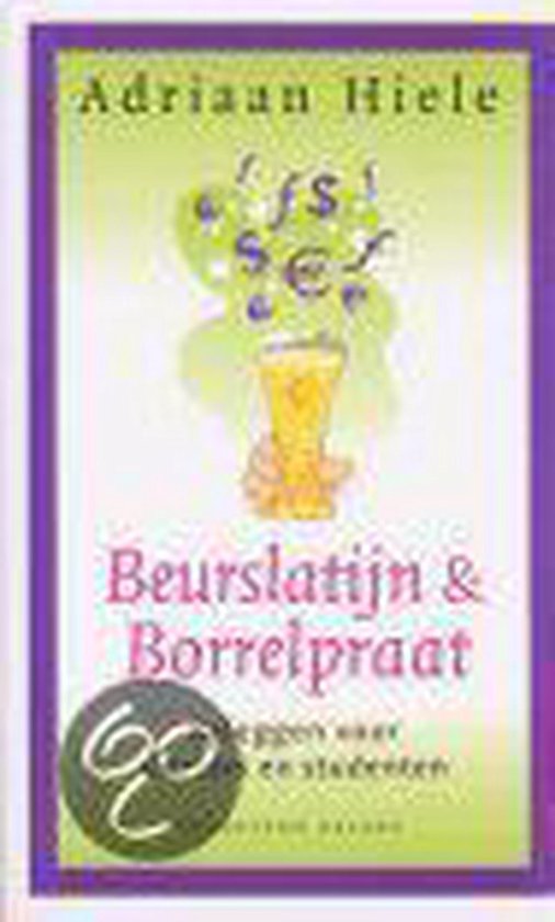 Beurslatijn & Borrelpraat — boekomslag