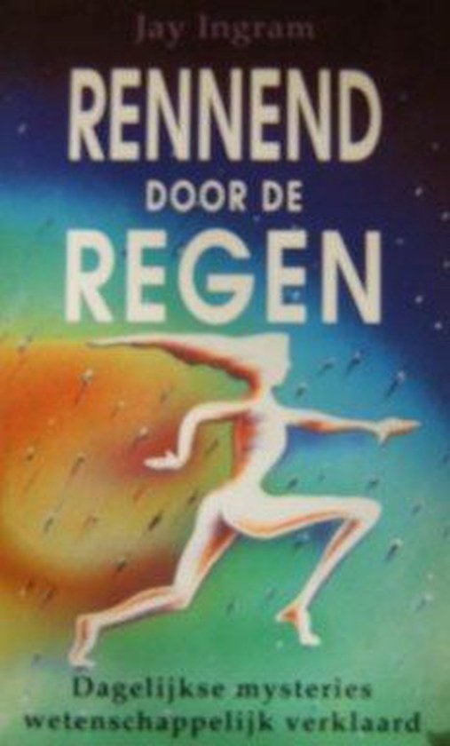 Rennend door de regen — boekomslag