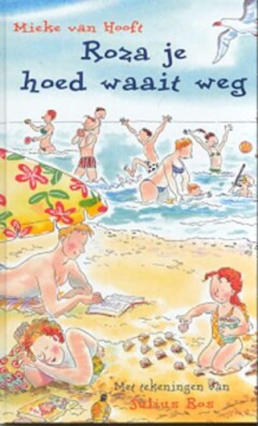 Roza je hoed waait weg — boekomslag