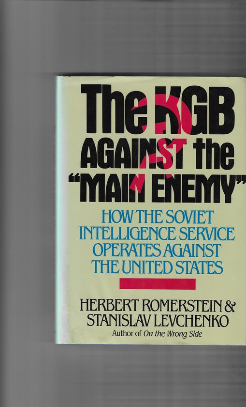 The KGB Against the "Main Enemy" — omslag