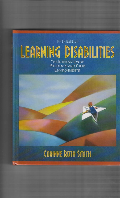 Learning Disabilities: The Interaction of Students and their Environments (5th Edition) — boekomslag