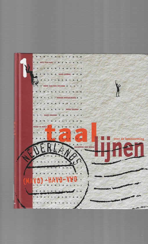 Handboek Taallijnen voor de basisvorming 1HV — boekomslag