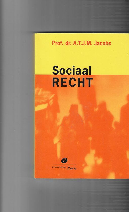 Sociaal Recht — boekomslag