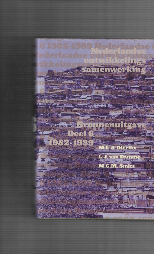 6: 1982-1989 Nederlandse ontwikkelingssamenwerking — boekomslag