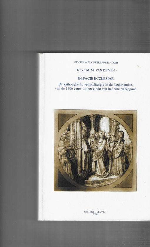In facie ecclesiae — boekomslag