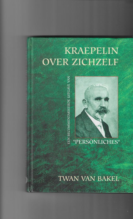 Kraepelin over zichzelf — boekomslag