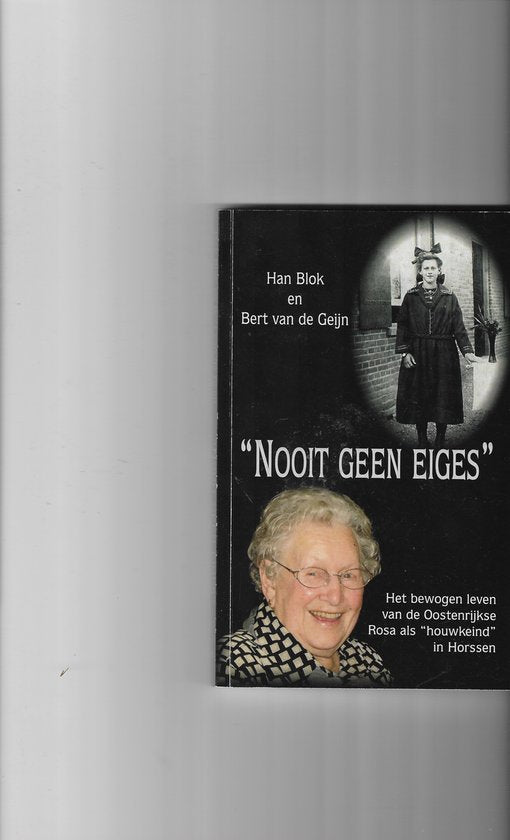 Nooit geen eiges — boekomslag