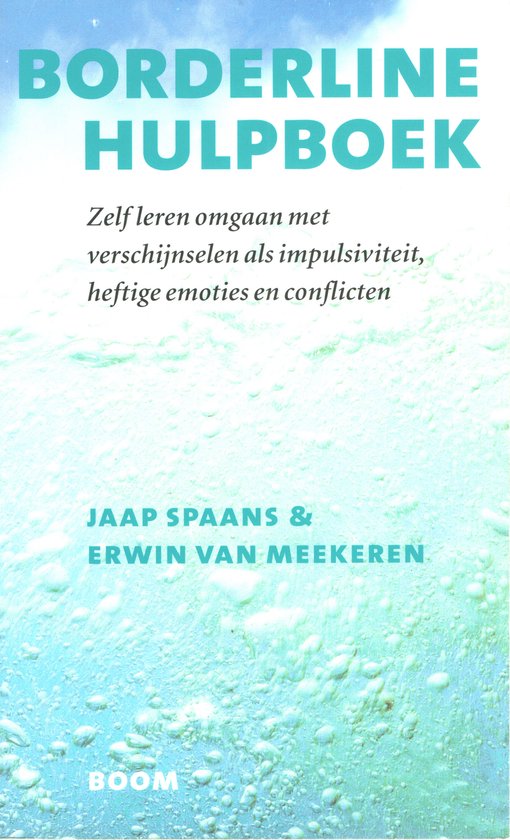 Borderline hulpboek — boekomslag