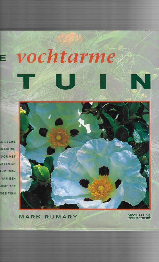 De vochtarme tuin — boekomslag