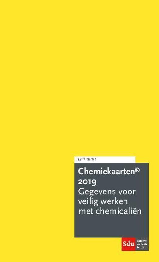 Chemiekaarten 2019 2019 — boekomslag