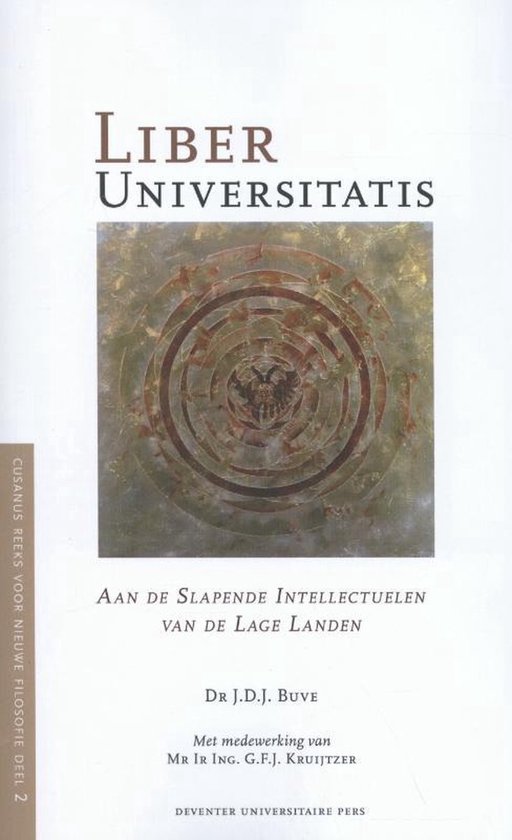 Cusanus Reeks voor Nieuwe Filosofie 2 - Liber universitatis — boekomslag
