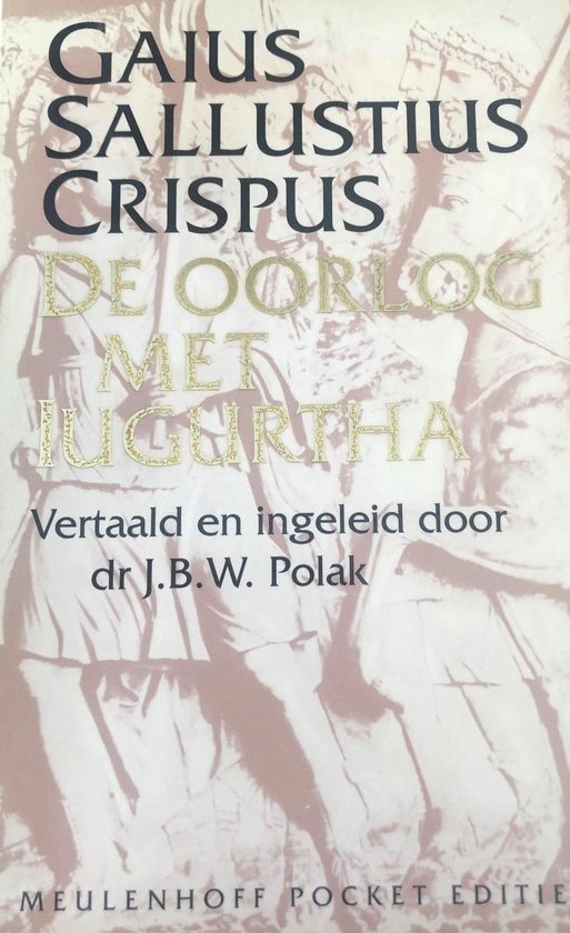 De oorlog met Iugurtha — boekomslag