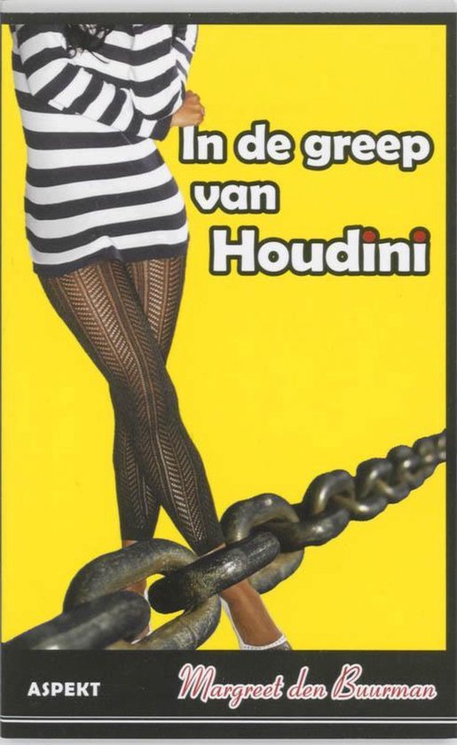 In De Greep Van Houdini — boekomslag