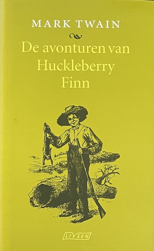 De avonturen van Huckleberry Finn — boekomslag