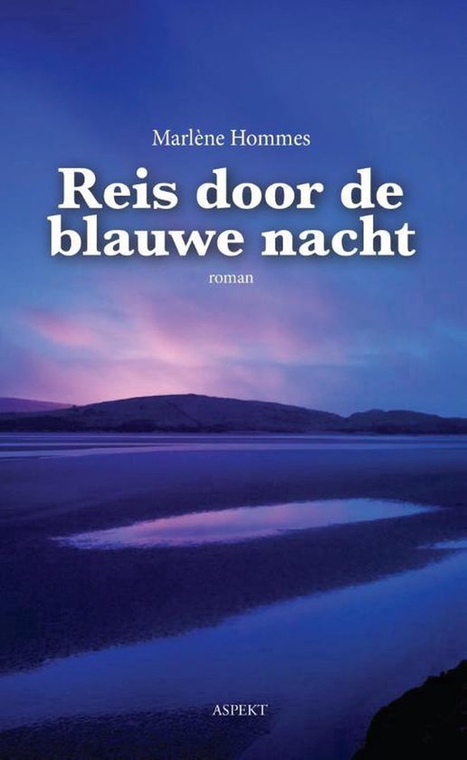 Reis door de blauwe nacht — boekomslag