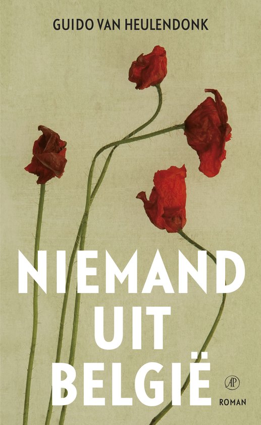 Niemand uit België — boekomslag
