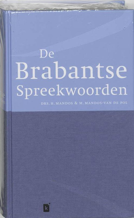Brabantse Spreekwoorden — boekomslag