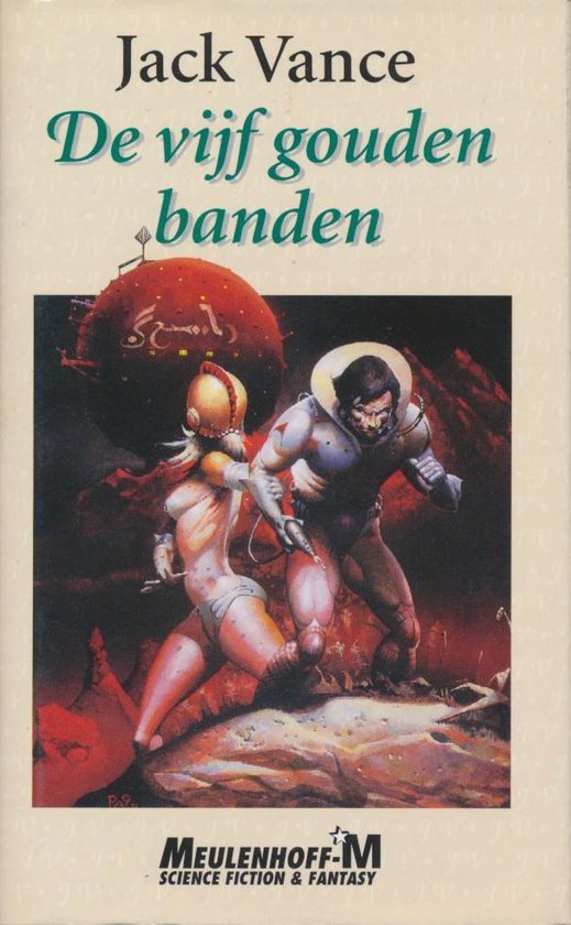 De vijf gouden banden — boekomslag