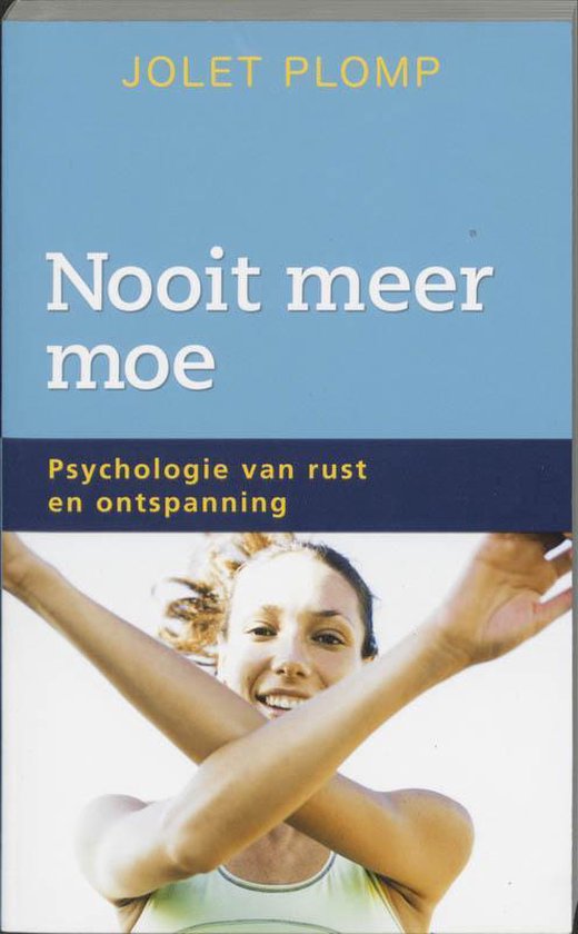 Nooit Meer Moe — boekomslag