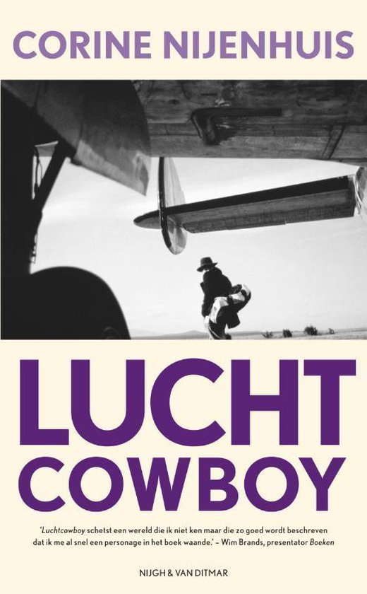 Luchtcowboy — boekomslag