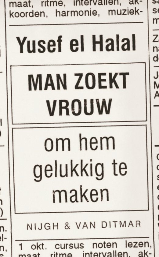 Man Zoekt Vrouw — boekomslag