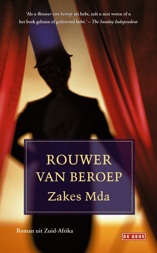 Rouwer Van Beroep — boekomslag