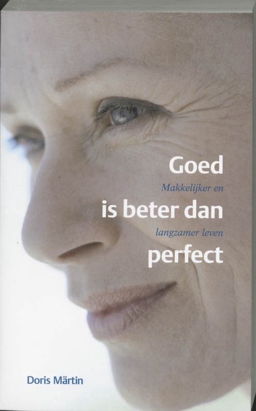 Goed Is Beter Dan Perfect — boekomslag