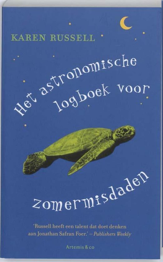 Het Astronomische Logboek Voor Zomermisdaden — boekomslag