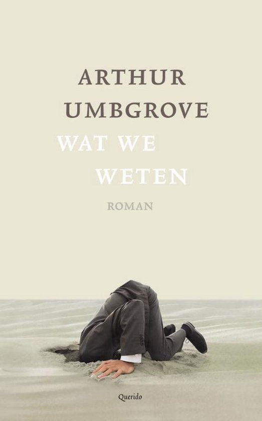 Wat we weten — boekomslag