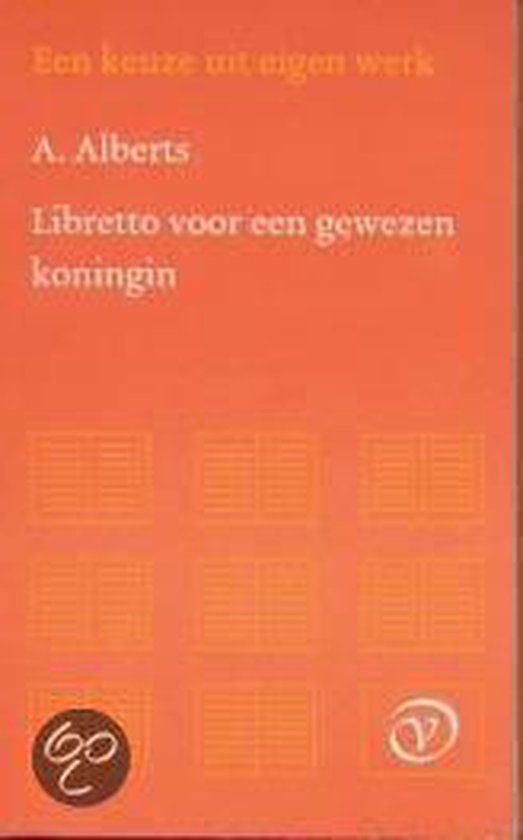 Libretto voor een gewezen koningin — omslag