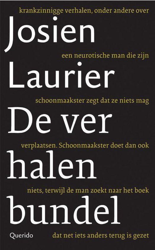 De Verhalenbundel — boekomslag