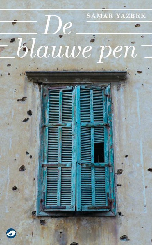 De blauwe pen — boekomslag