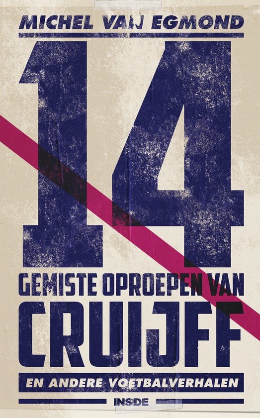 14 gemiste oproepen van Cruijff — boekomslag