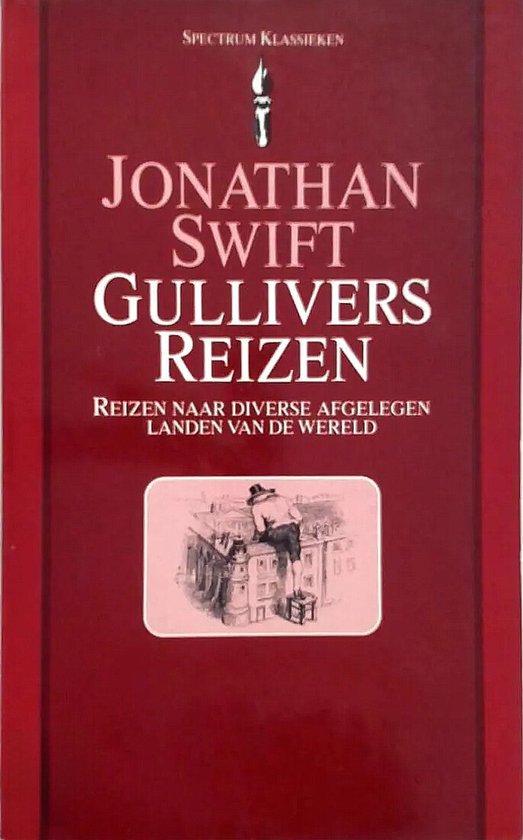 Gullivers reizen — boekomslag