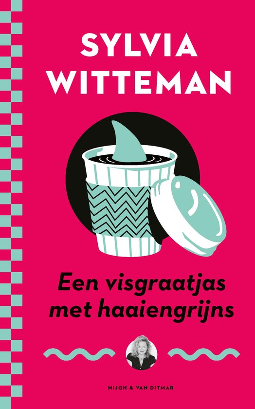 Een visgraatjas met haaiengrijns — boekomslag