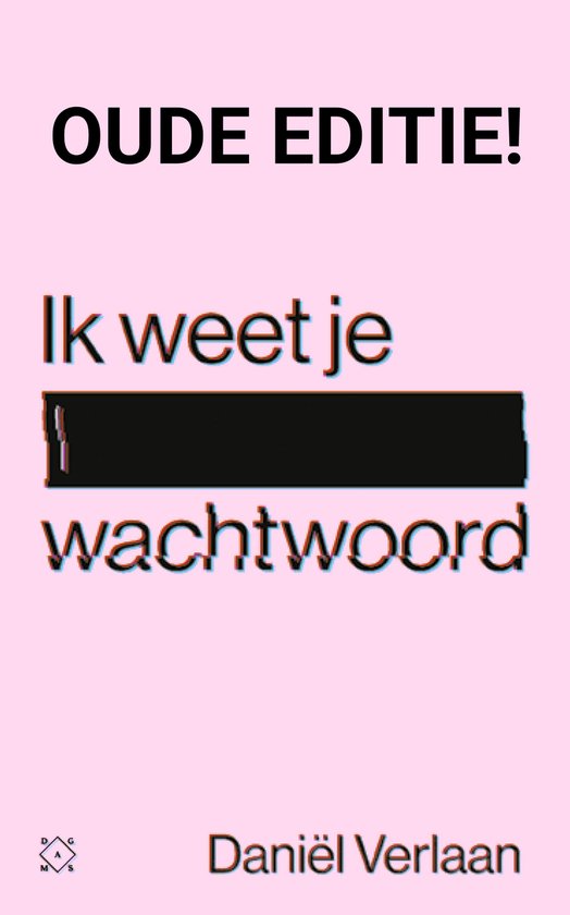 Ik weet je wachtwoord — boekomslag