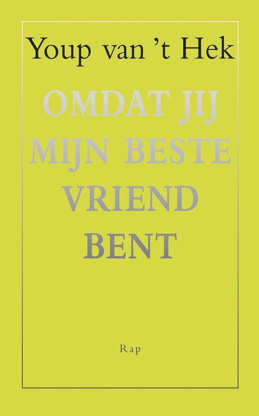 Omdat jij mijn beste vriend bent — boekomslag