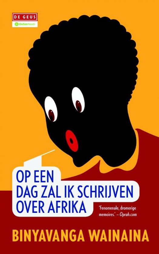 Op een dag zal ik schrijven over Afrika — boekomslag