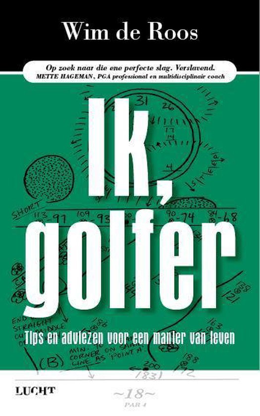 Ik, golfer — omslag