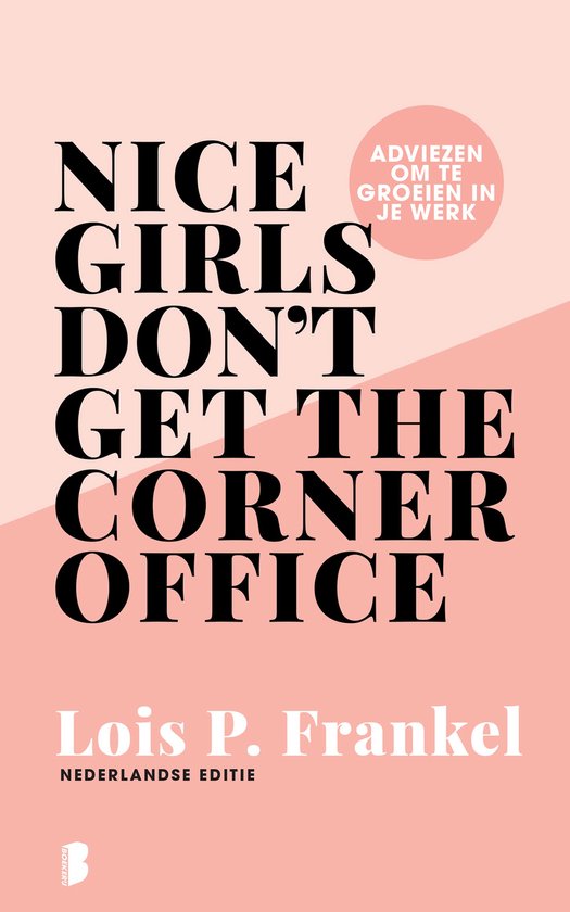 Nice girls don't get the corner office — omslag