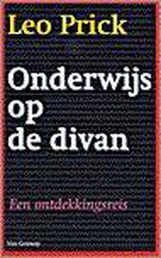 Onderwijs Op De Divan — boekomslag