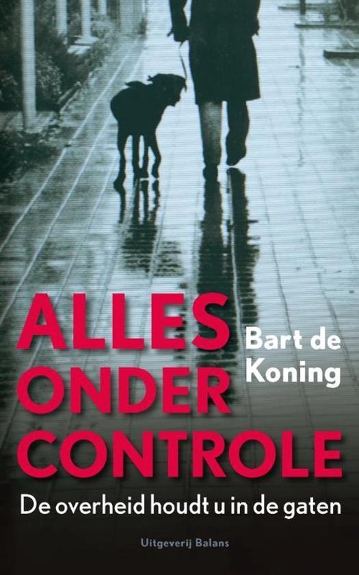 Alles Onder Controle — boekomslag