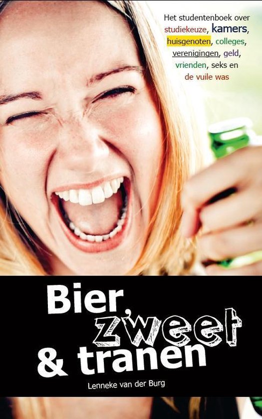 Bier, zweet & tranen — boekomslag