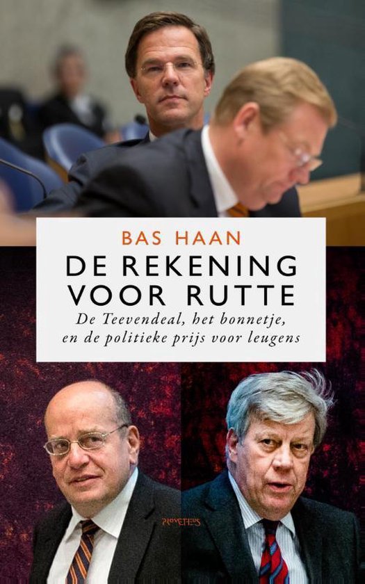 De rekening voor Rutte — boekomslag