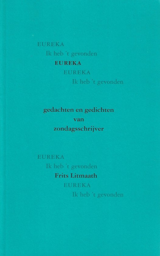 Eureka — boekomslag