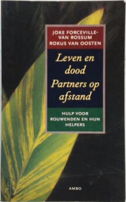 Leven En Dood Partners Of Afstand — boekomslag