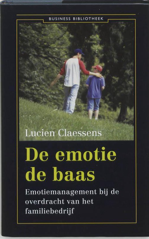 De emotie de baas — omslag