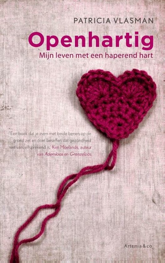 Openhartig — omslag